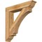 Ekena Millwork Imperial Traditional Rough Sawn Bracket w/ Offset Brace, Western Red Cedar, 8"W x 40"D x 40"H BKT0806X40X40IMP01RWR - alternate 1